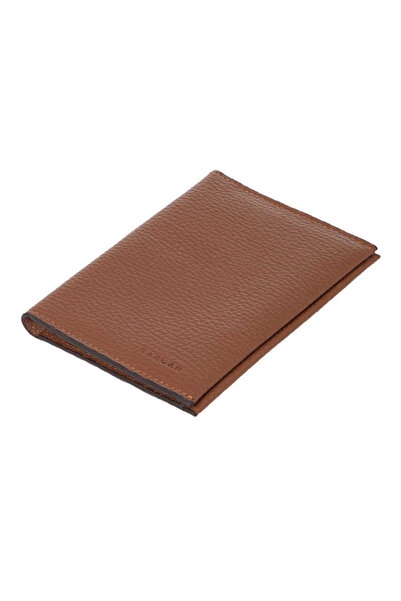 Tergan Таба Естествена кожа Унисекс паспортна калъфка - S1PS00001657-B67