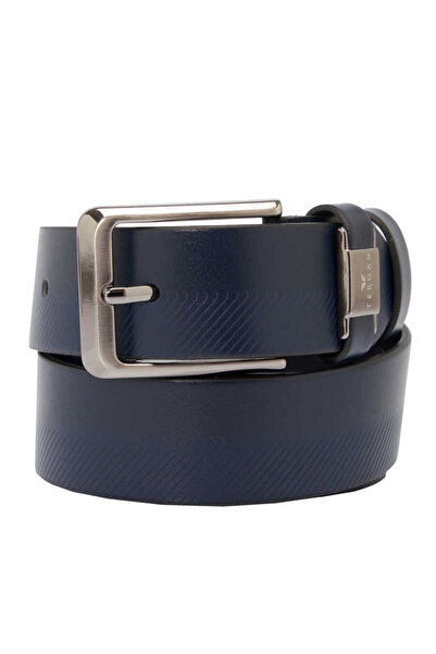 Tergan Lacivert Hakiki Deri Erkek Kemer - S1EK00000362-B20