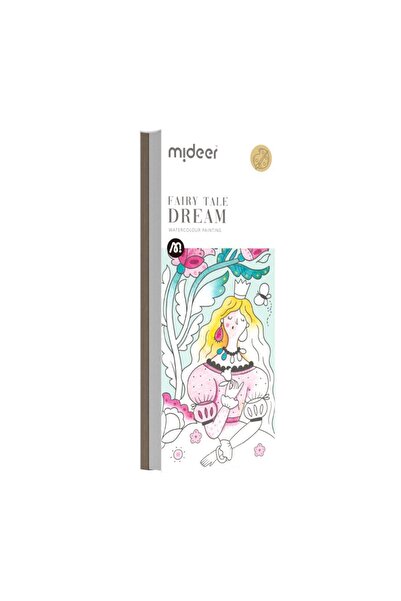 Mideer Patterned Color Card and Illustrated Pencils - Includes Presser, Fairy...