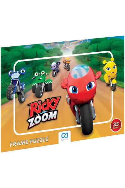 CA Games Ricky Zoom 35 Parça Frame Puzzle (Karışık desen gönderilecektir.)
