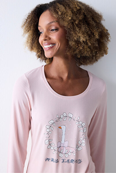 Penti Dream Rosy Dried Rose Pink tričko Pyžamový top