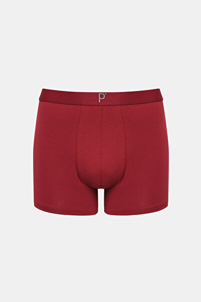 Penti Men's Burgundy 3-Piece Multicolored Boxer