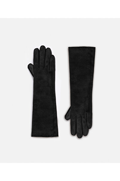 İpekyol Kontrast dokulu uzun eldiven