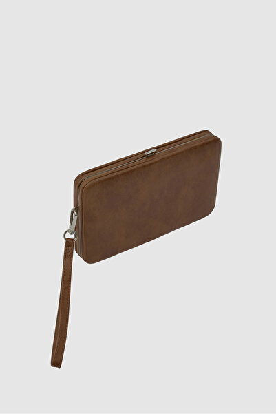 Shule Bags Portfolio Tabaka Tan Wallet