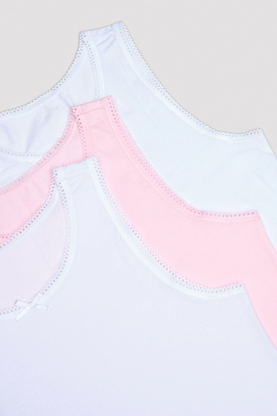 Penti Girl's PW Basic Multicolored 3-Piece Undershirt