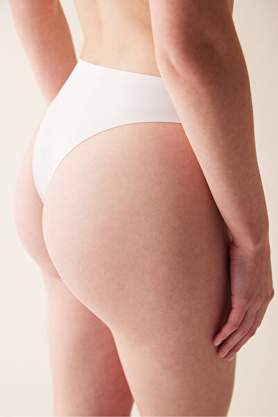 Penti # İzbırakmaz Invisible Laser Cut Pink Brazilian Panties