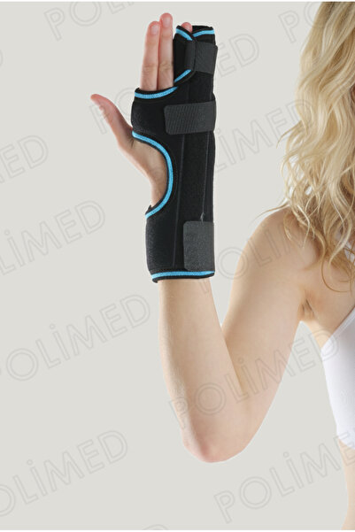 POLİMED Boxing Fracture Hand Wrist Splint Fixator Stabilizer Support with Double Splint