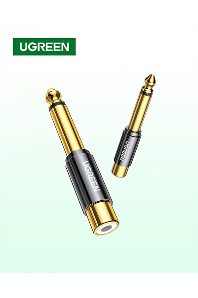 Ugreen 6.35 mm Erkek - RCA Dişi Adaptör, 80731