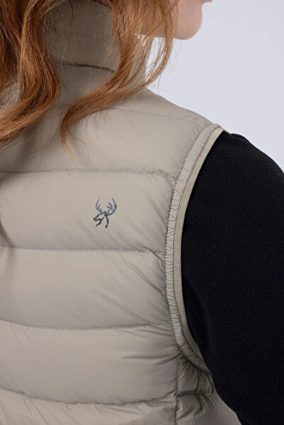 2AS Azure Дамско пухено яке, зелено