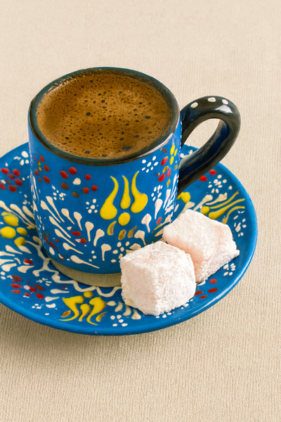 MUGUSA HEDİYELİK طقم فناجين قهوة مكون من قطعتين مصنوع يدويًا من السيراميك الص...