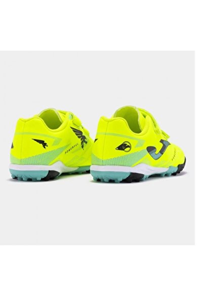 Joma Pojw2411Tfv Jr - Children's Lemon Fluor Turf Hali Field Shoes 2411 Model