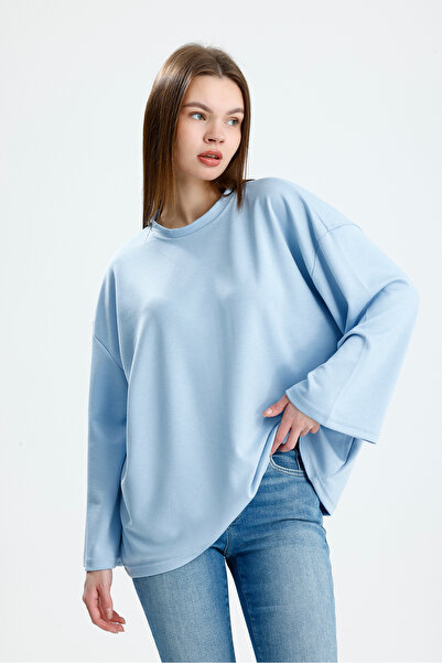 VOICTEC Autumn/Winter Women's Oversize Modal Fabric Standard Size Spanish Sleeve Bodysuit