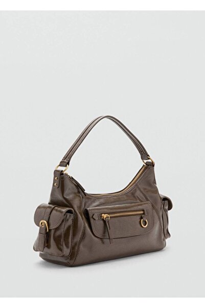 MANGO Woman Cepli omuz çantası