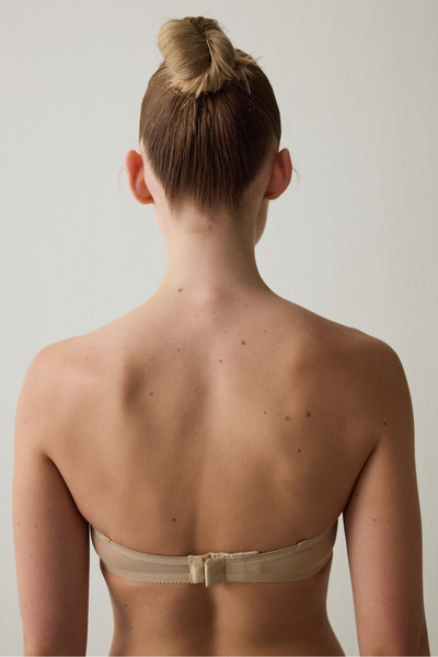 Penti Σουτιέν Lotus χωρίς επένδυση με στράπλες που αναζωογονεί το χρώμα του δέρματος