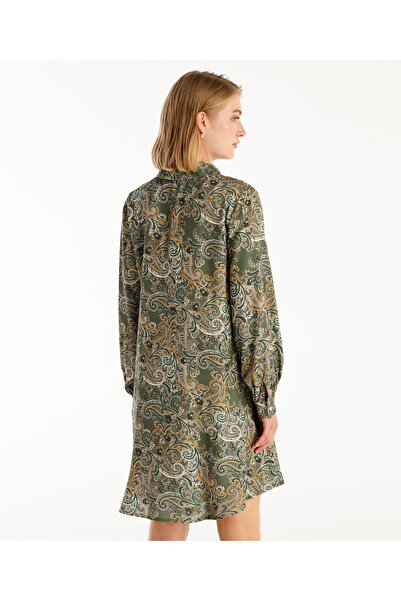 Yargıcı Uzun Kollu Kısa Gömlek Elbise