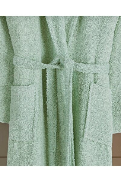 EVRİZON Μπουρνούζι Unisex από βαμβακερό σαλιάρα για ενήλικες