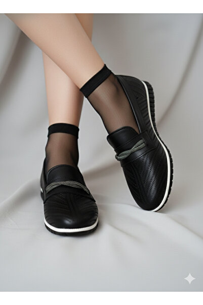 GÜR MODA AYAKKABI أحذية راقصة الباليه النسائية ذات النعل غير القابل للانزلاق ...