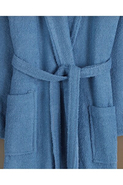 EVRİZON Μπουρνούζι Unisex από βαμβακερό σαλιάρα για ενήλικες