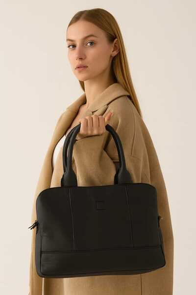 Çantachım Briefcase Women's Large Large Capacity Daily Stylish Handheld Shoulder Bag