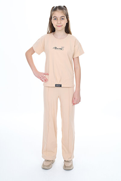 Toontoy Σετ αθλητικής φόρμας για κορίτσια με τύπωμα με στάμπα με γράμματα