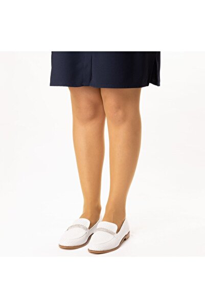 TwoEgoist Жіночі шкіряні класичні лофери на щодень з пряжкою