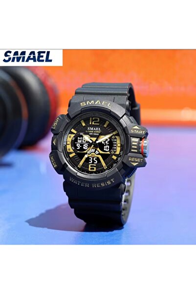 SMAEL 8065 Dijital Ve Analog Erkek Kol Saati