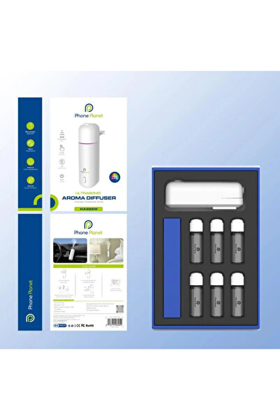 PHONE PLANET Electronic Car Fragrance Diffuser with 6 Scents -