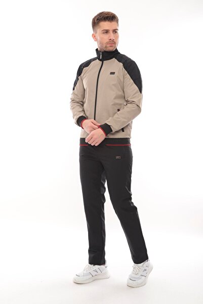 SOCCER Twill Penye Kumaş Erkek Spor Eşofman Takımı 4329