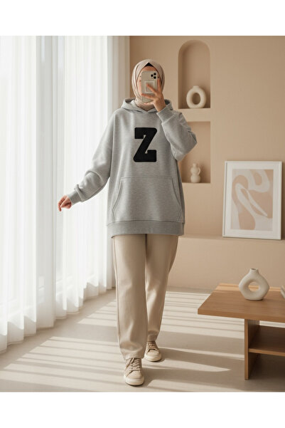 Modamorfo Кенгуру з кишенями та капюшоном Polar Sweat - Сірий