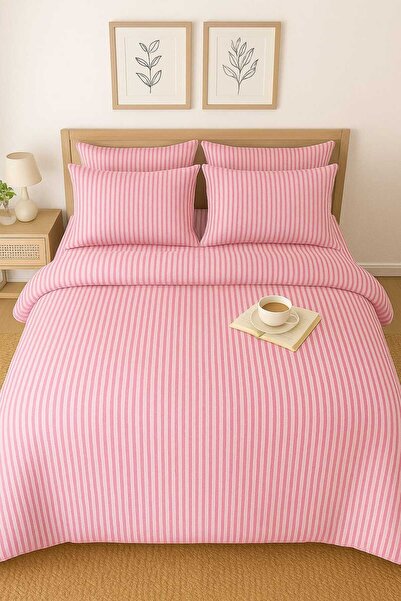 Loova Σετ παπλωματοθήκης   Διπλό " Θήκη παπλώματος + Σεντόνι με λάστιχο +2 Θή...