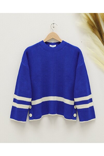 Modamorfo Светр з ґудзиками з боків і візерунком з плетіння - Saks