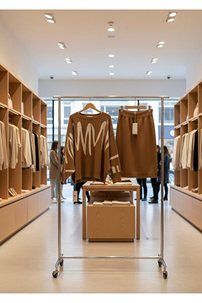 YusGos Women's Batwing Sleeve Sweater Mini Skirt Knitwear Winter Set