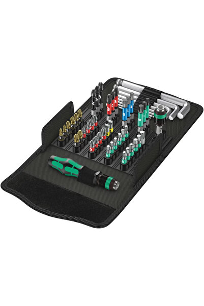 wera K. Kompakt 100 Bits Ve Alyan Seti Çantalı 05057460001