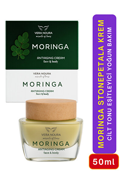 NGLIVE Moringa Stonepetala Krem 50 mL Cilt Tonu Eşitleyici Yoğun Bakım Leke Açıcı Nemlendirici Hijyen