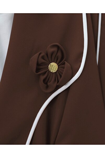 Modamorfo Belted Piping Trousers Suit - Brown