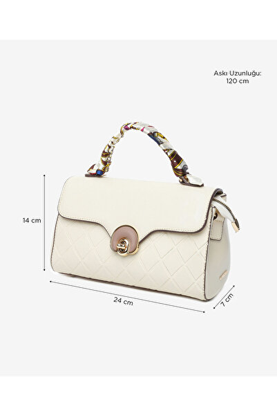 Greyder Kadın Ekru Kol Çantası 5Y2CN69565