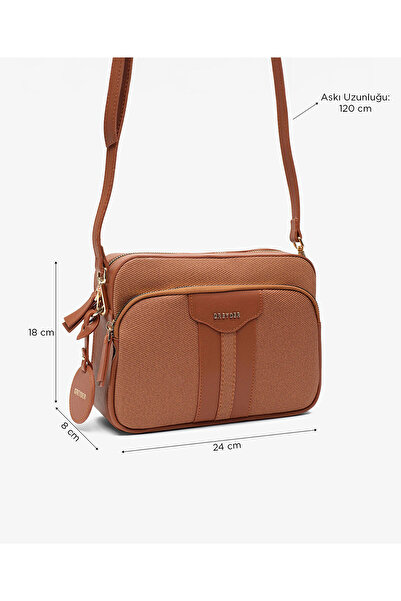 Greyder Kadın Taba Çapraz Çanta 5Y2CN69711