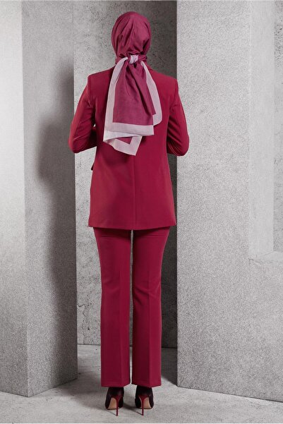 Alvina Double-Breasted Collar Pants Suit 30509