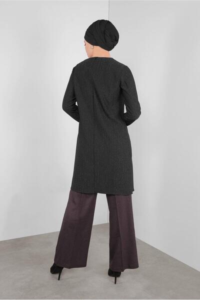 Alvina Silvery Stone Feather Tunic 41310