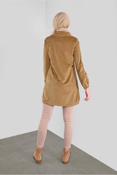 Alvina Cornered Velvet Tunic 41313