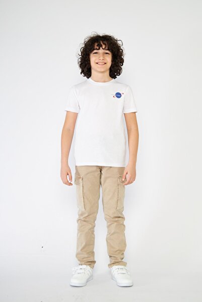 ESPİNA Короткий рукав футболка з логотипом для дітей