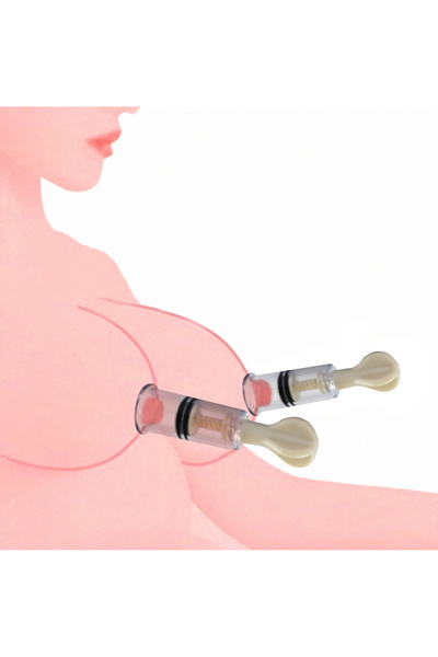 Lustlove 2 ADET Göğüs Ucu Pompası / Meme Ucu Çıkarıcı / Güzelleştirici