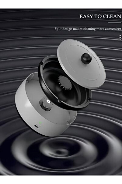 DOMEET Self Extinguishing Ashtray with Lid, 2 in 1 Multifunctional Air Purifier with Filter Ashtray