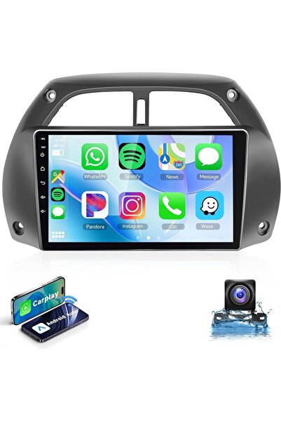 SHEZA STAR ستيريو سيارة أندرويد لتويوتا RAV4 RAV 4 2001-2006 4 + 32 كاميرا Ahd