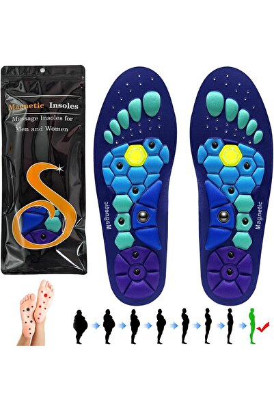 Genel Markalar Manyetik Masajlı Refleksoloji Tabanlık – Ayakta Duruşu Dengele...