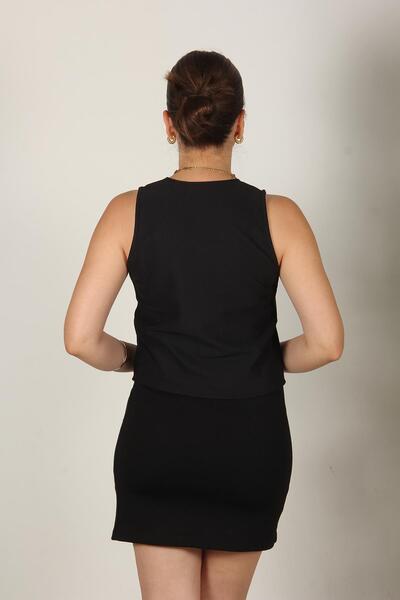 Mckanzie 6514 (n-2126) tie-up ottoman short vest