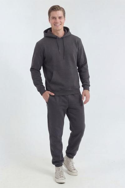 Veleno Ανδρικό σετ φόρμας Smoked Kangaroo με 3 κλωστές από μαλακό ύφασμα Puff