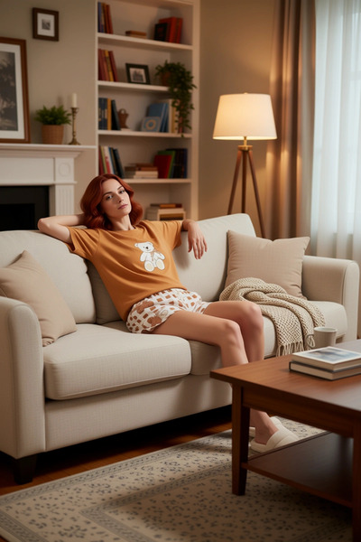 PayBuy Γυναικείο αρκουδάκι Βαμβακερό σετ πιτζάμες Άνετο σετ ρούχων για το σπί...