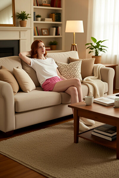 PayBuy Γυναικεία καλοκαιρινή κοντομάνικη βαμβακερή πιτζάμες με μοτίβο ζώδιο Ά...