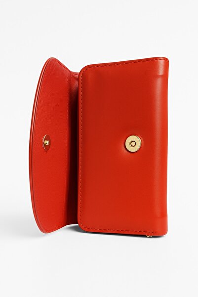 Newish Polo Envelope Model Covered Zippered Faux Leather Women's Portfolio Wallet-Large Size